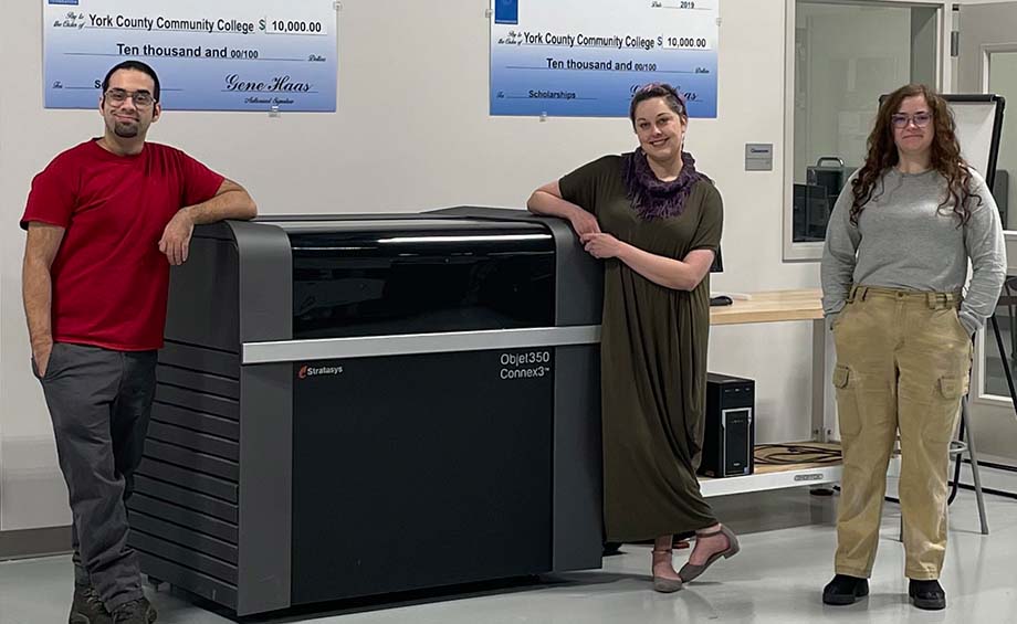 YCCC Students Pass National Stratasys Additive Manufacturing Exam