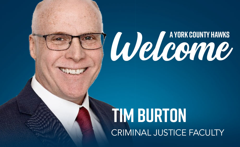 Chief Timothy Burton Joins YCCC as Criminal Justice Faculty & Dept, Chair