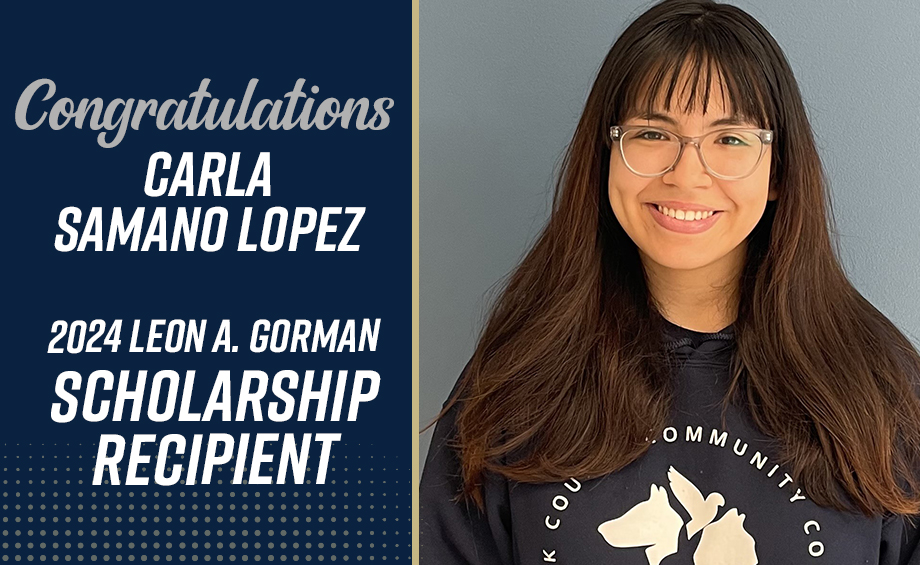 Carla Samano Lopez Named 2024 Gorman Scholar